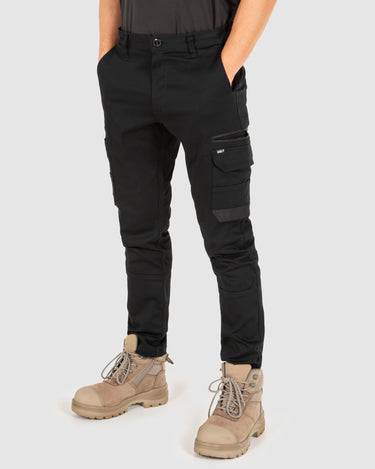 Demolition Cargo Work Pants Black