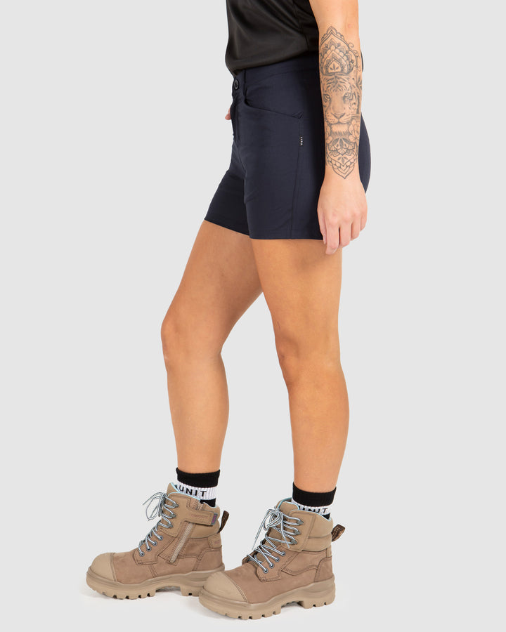 UNIT Ladies Work Shorts Flexlite