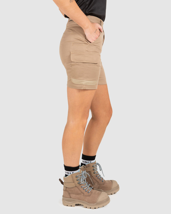 UNIT Ladies Workwear Staple Cargo Shorts