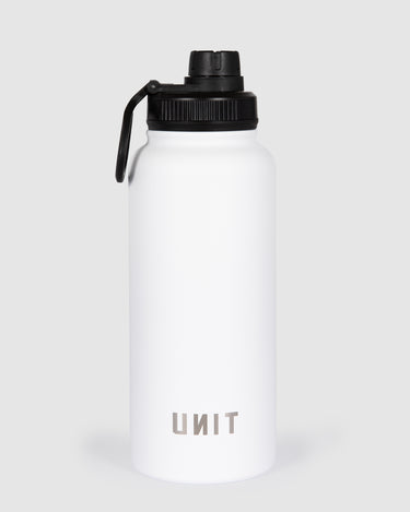 1000ML Insulated Water Bottle White