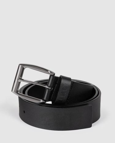 Fortitude Leather Belt Black
