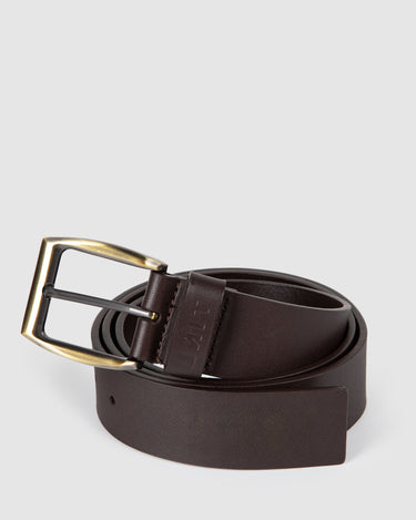 Fortitude Leather Belt Dark Choc