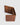 Compact Tri-Fold Leather Wallet Dark Choc