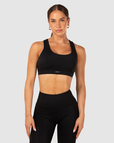 Energy Cross Sports Bra Black