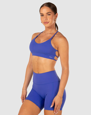 Flow Strap Sports Bra Royal Blue