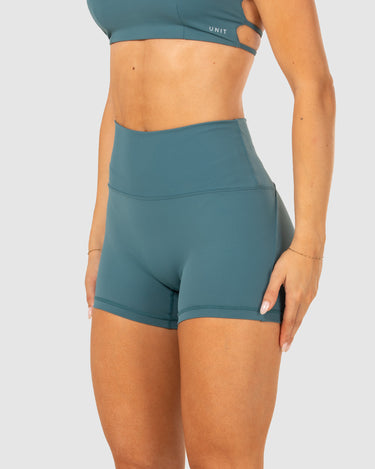 Flow Mini Shorts Jade Blue