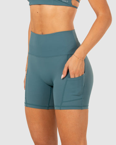 Flow Shorts Jade Blue