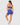 Energy Strap Sports Bra Royal Blue