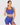 Energy Strap Sports Bra Royal Blue