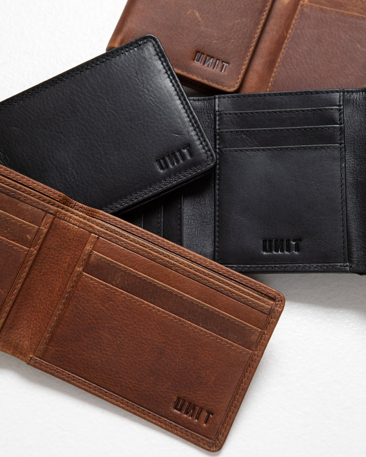 UNIT Classic Men's Bi-Fold Wallet