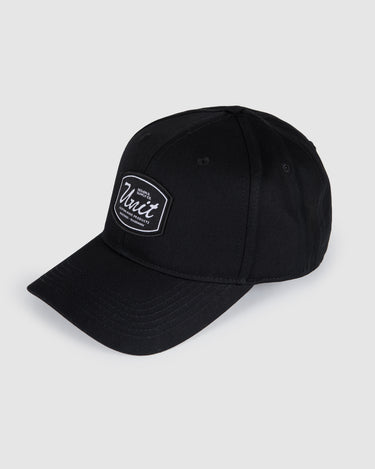 Mack Curve Peak Snapback Cap Black