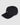 Level Flat Peak Unstructured Strapback Cap Black