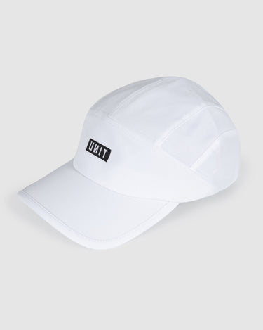 Enduro Tech Unstructured Curve Peak Sports Cap White