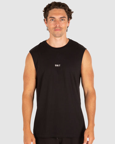 Stock Muscle Tee Black