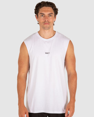 Stock Muscle Tee White