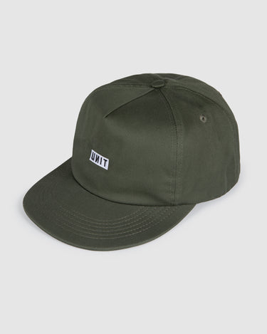 Forum Unstructured Snapback Cap Military