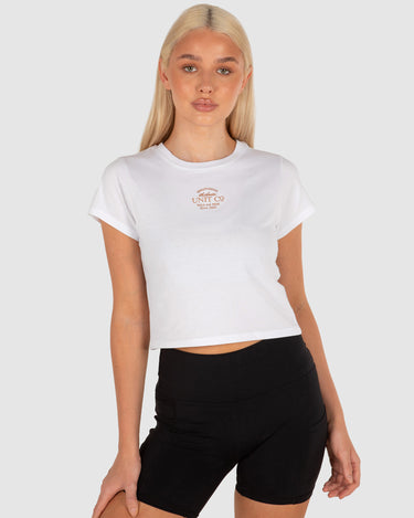Porter Baby Tee White