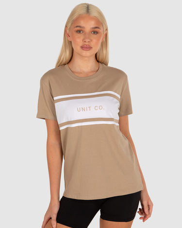 Headline Tee Tan