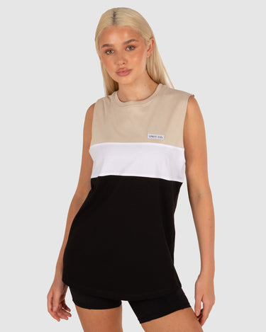 Coco Muscle Tee Cement