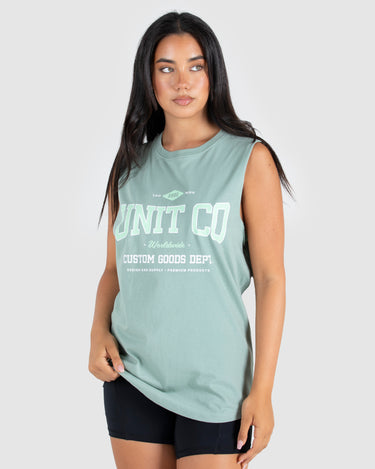 Class Muscle Tee Sage Green