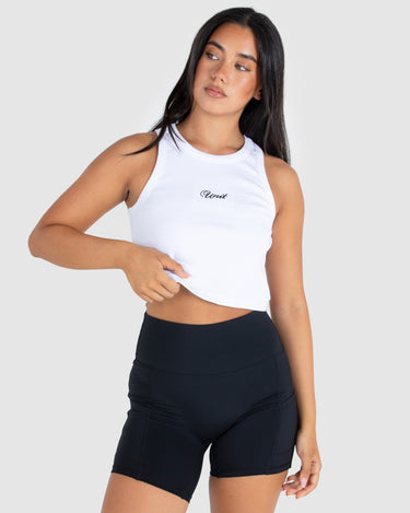 Noble Tank Top White