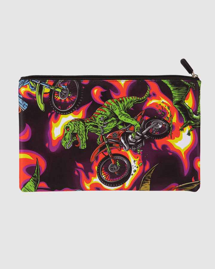 UNIT Flame Rex Double Pencil Case