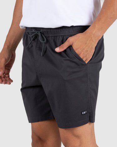 Men's Core Shorts Washed Black
