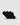 Men's Bamboo No Show Socks 3 Pack Black