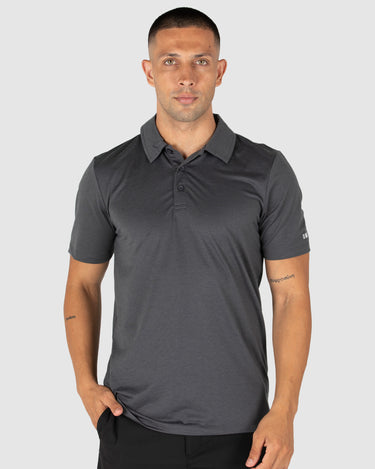 Elite Flex Polo Dark Grey