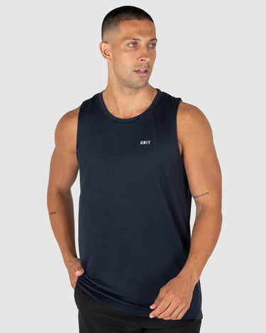 Elite Flex Muscle Tee Navy