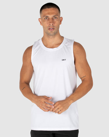 Elite Flex Muscle Tee White