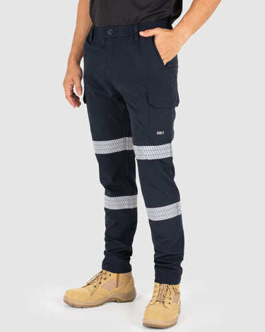 UNIT Mens Flexlite Reflective Utility Pants.