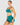 Glide Strap Sports Bra Forest Green