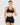 Glide Strap Sports Bra Black