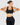 Glide Cross Sports Bra Black