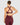 Glide Cross Sports Bra Burgundy
