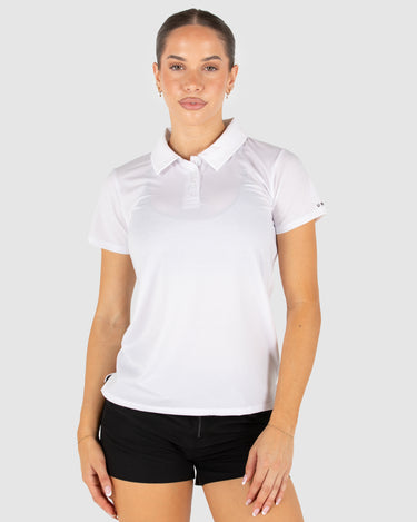 Women's Elite Flex Polo White