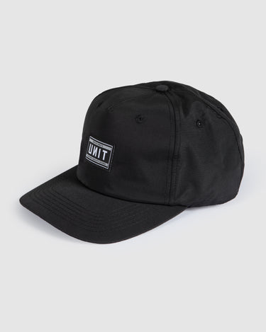 Static Unstructured Strapback Black