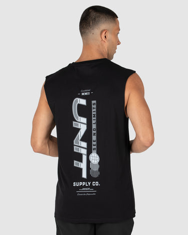 Kinetic Muscle Tee Black