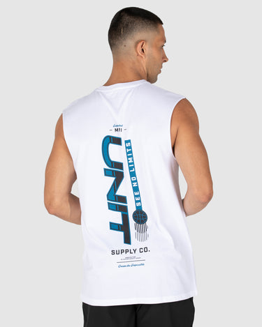 Kinetic Muscle Tee White