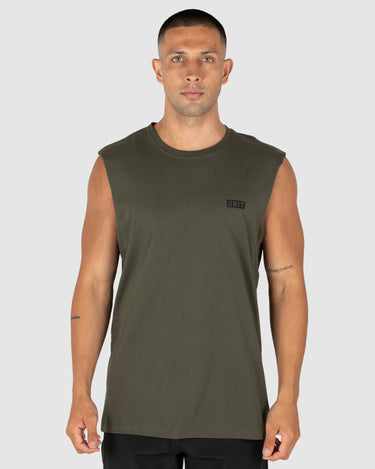 Case Muscle Tee Military