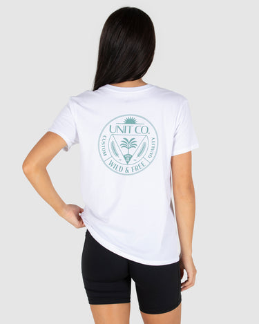 Tropical Tee White