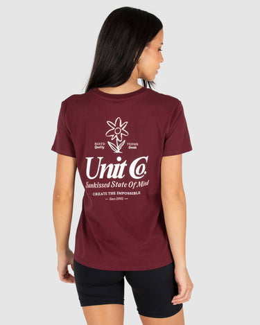 Bliss Tee Burgundy