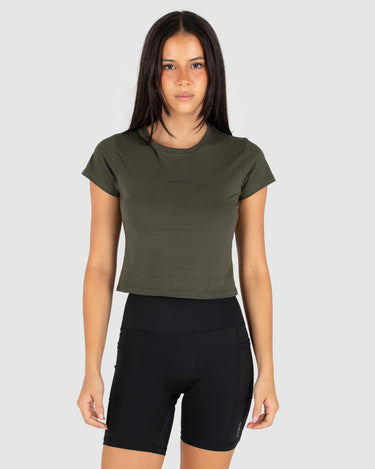 Studio Baby Tee Military
