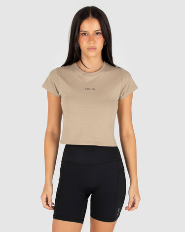 Studio Baby Tee Tan