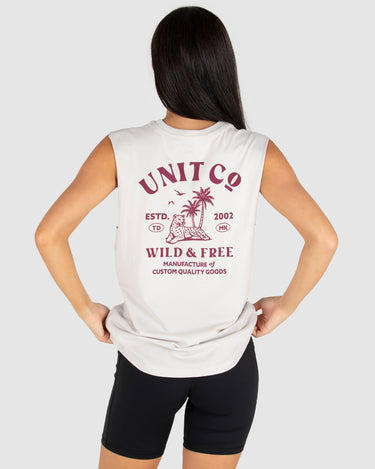 Lodge Muscle Tee Off White