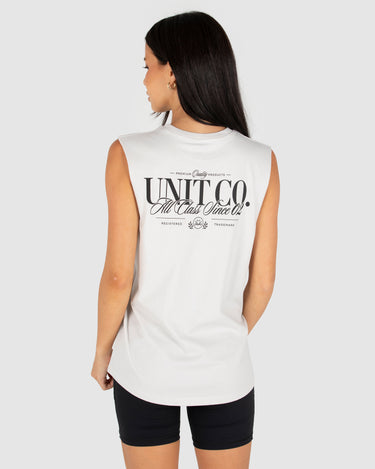 Foundation Muscle Tee Off White