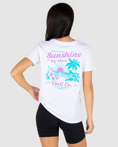 Holidaze Tee White