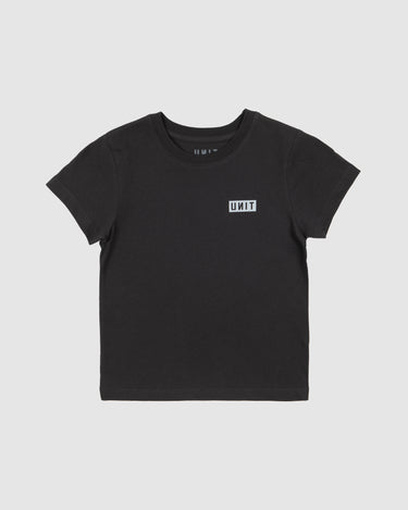Kids Case Tee Washed Black