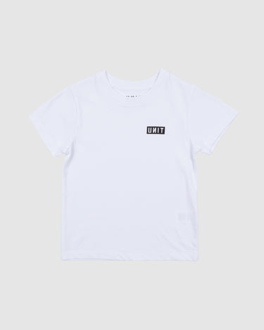 Kids Case Tee White